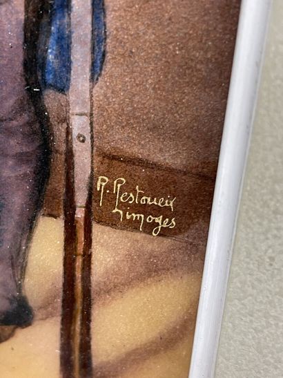 R. RESTOUEIX à Limoges. 
Soldats de la première...