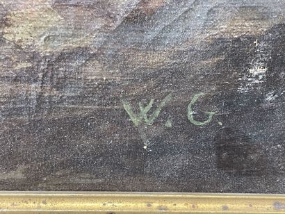 Ecole française vers 1900
Paysage
huile sur...