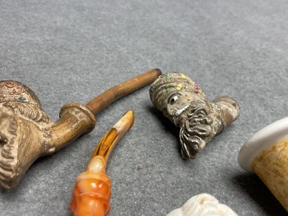 Collections de pipes en écume de mer
L. :7...
