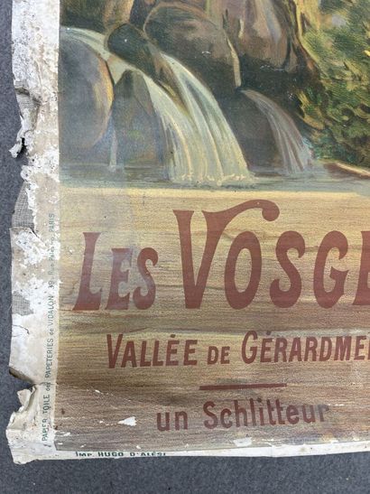 Hugo D'ALÉSI (1849-1906)
Les Vosges
Vallée...