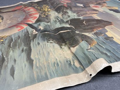 Hugo D'ALÉSI (1849-1906)
Bretagne. 
Affiche...