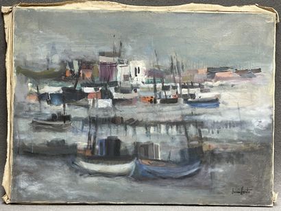 Bernard BARTO ( 1937 - 2023 )
Le Port
huile...