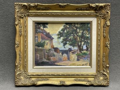 Jean DRIES (1905-1973) 
La porte du château...