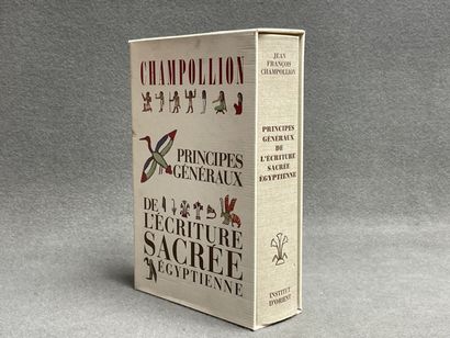 Jean François Champollion. 
Principes généraux...