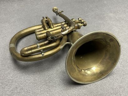 Cornet à trois pistons Cornopean. Instrument...