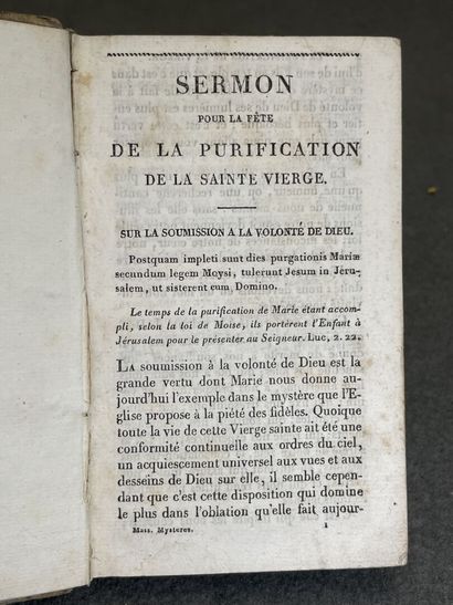 Ensemble de livres XVIII°