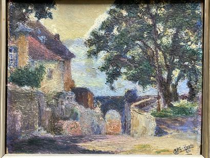 Jean DRIES (1905-1973) 
La porte du château...