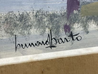 Bernard BARTO ( 1937 - 2023 )
Ville
Huile...