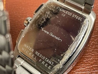 Yves Bertelin montre en acier bracelet acier...