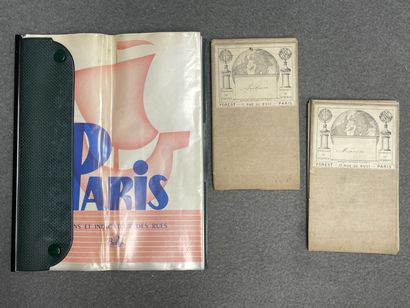 Trois Plans:
-Paris, Plan et indicateur des...