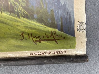 Hugo D'ALÉSI (1849-1906)
La Mer de Glace
Affiche...