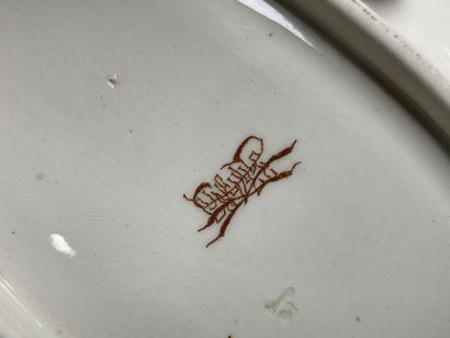 LUNEVILLE: Partie de service de table Art...