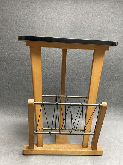 Guéridon des années 1960 , plateau formica,...