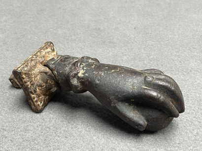 Heurtoir en bronze 