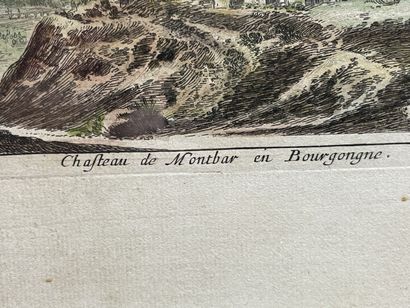 Deux gravures en couleur : 