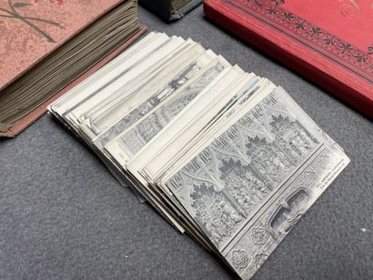 Trois albums de cartes postales anciennes...