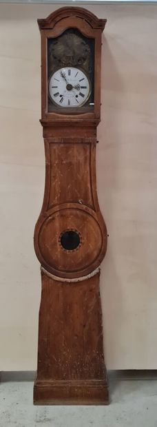 Horloge comtoise en pin
236 x 45 x 24 cm