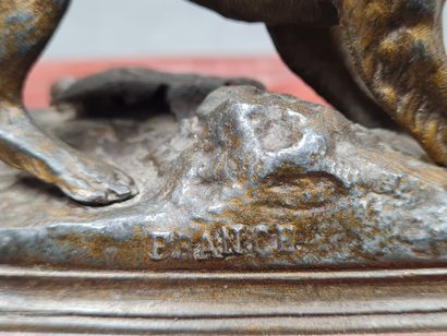 Jules MOIGNIEZ D'après : Chien de chasse,...