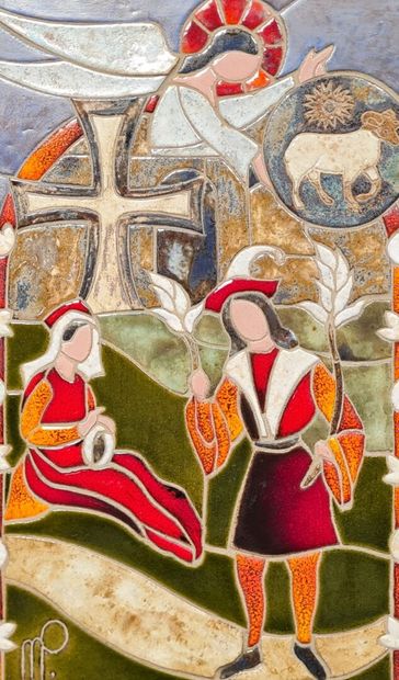 Marie POIRIER: 
La Renaissance de Ferrières
Panneau...