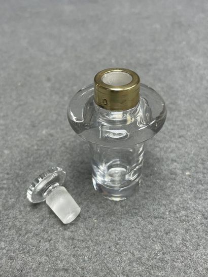 Verre d'eau en verre et monture argent.....
