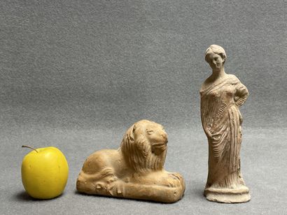 Statuette greco romaine de femme antique...
