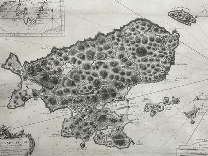 Jacques-Nicolas BELLIN : 
Carte des Isles...