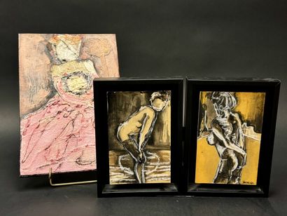 Corinne BRETEZ (2012-2014)
Trois huiles sur...