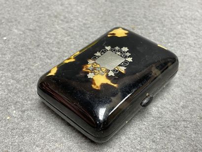 Porte louis d'or en métal argenté, porte...