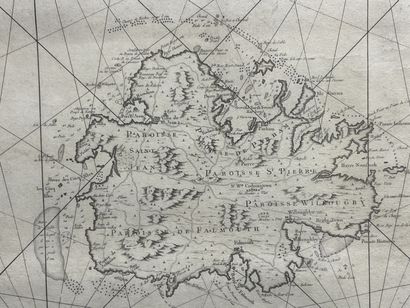 Jacques-Nicolas BELLIN : 
Carte réduite de...