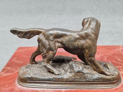 Jules MOIGNIEZ D'après : Chien de chasse,...