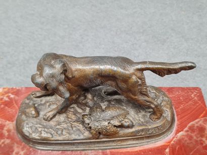 Jules MOIGNIEZ D'après : Chien de chasse,...