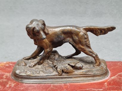Jules MOIGNIEZ D'après : Chien de chasse,...