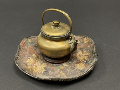 SUSSE Frères: encrier japonisant figurant...