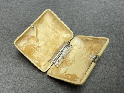Porte louis d'or en métal argenté, porte...