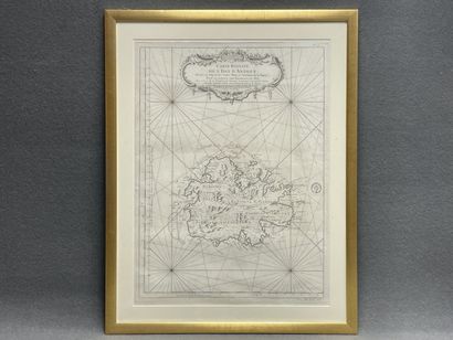 Jacques-Nicolas BELLIN : 
Carte réduite de...