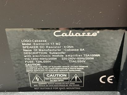 CABASSE TSA 100WA Enceintes
Pack Alcyone...