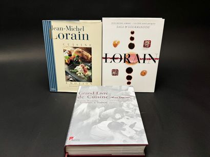 LOT De Trois Livres De Cuisine.

Jean-Michel...