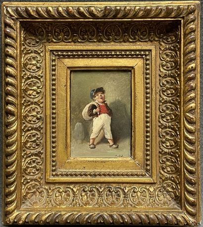 Ecole française fin XIX°
Gavroche, Petit...