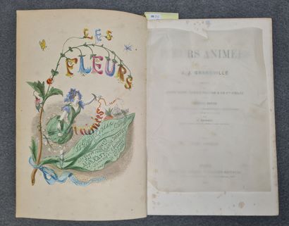 GRANDVILLE (J.J.). Les Fleurs animées. 
Nouvelle...