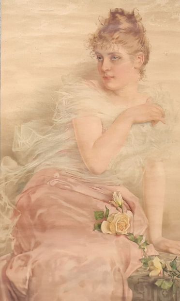 Chromo début XX°:
Elegante.
68 x 41 cm