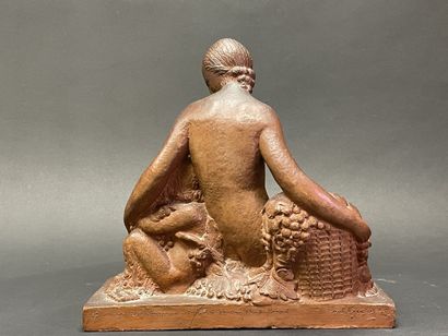 Paul GUERY (1898-?)
Femme et enfant aux grappes...