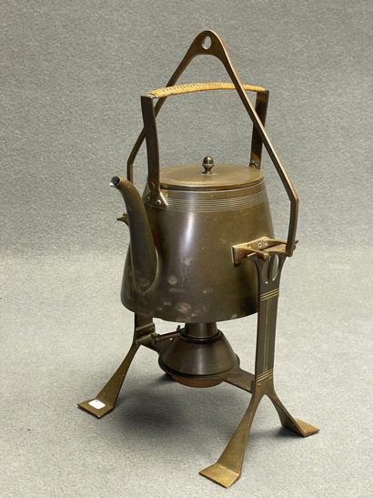Samovar en cuivre, WMF Jugendstil
H. :42...
