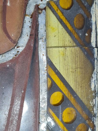 Vitrail Santa Catharina
 XIX°
Manques
H:...