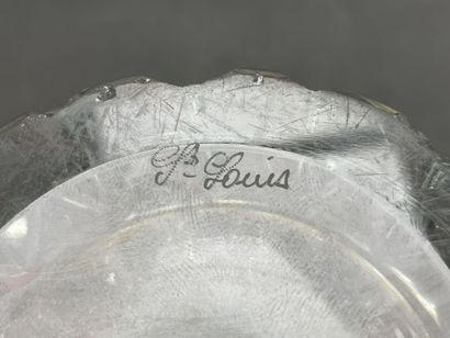Saint Louis.
Grand vase en cristal.
H. :30...