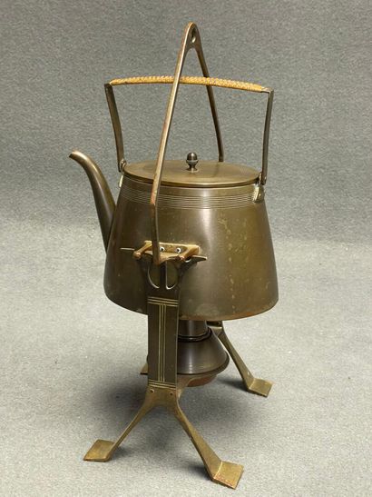 Samovar en cuivre, WMF Jugendstil
H. :42...
