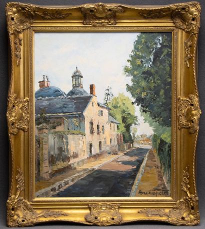 Henri ANDREPETIT (1912-2000) 
Rue Saint Cyr...