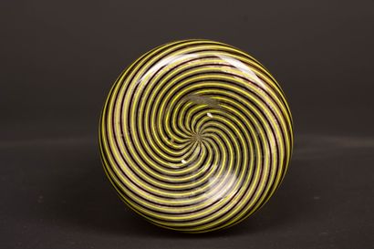 Paolo VENINI (1895-1959) 
Large glass bottle...