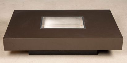 Willy RIZZO attributed to 
Coffee table in...