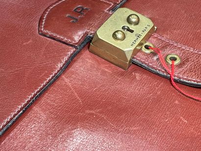 HERMÈS Paris. 
Satchel or messenger bag in...