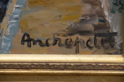Henri ANDREPETIT (1912-2000) 
Rue Saint Cyr...